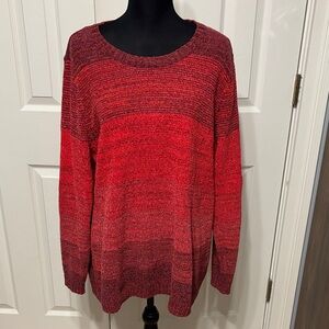 Napa Valley Plus Ombré Chenille Sweater